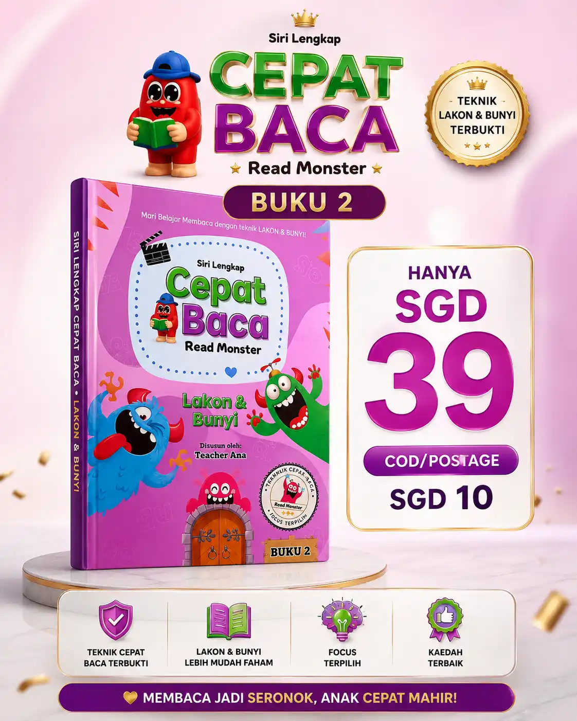 Pakej Buku 2 Cepat Baca